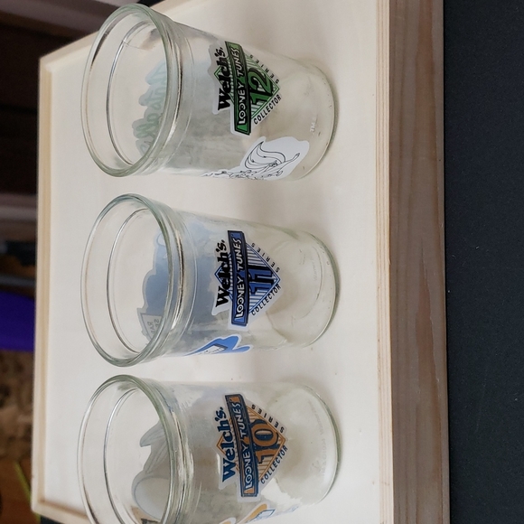 Warner Bros Welch's jelly jars collector tumblers All 12 1994 - Picture 8 of 14